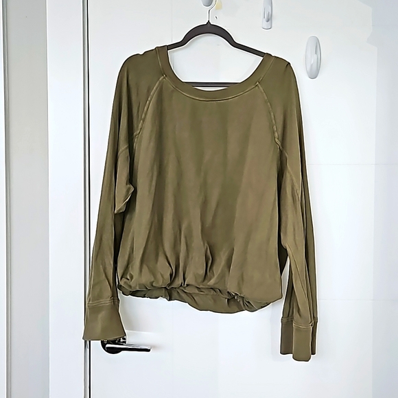 Anthropologie Daily Practice Bubble Sweatshirt. BNWT. - Picture 4 of 9